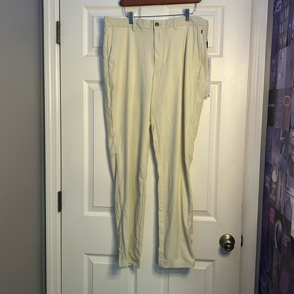 Calvin Klein slim fit khaki slacks size 34W x 32L - Picture 1 of 4